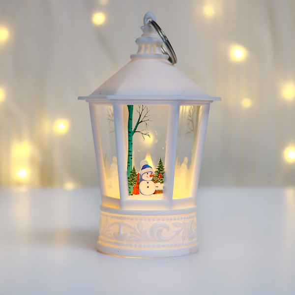 Коледен декоративен LED фенер – топла светлина и уют за празничния дом 2