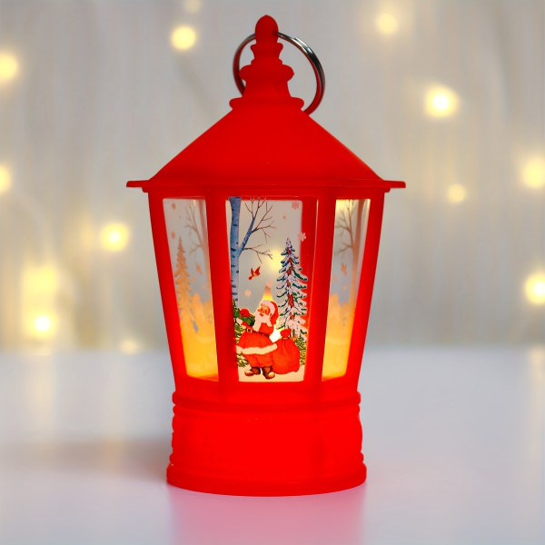 Коледен декоративен LED фенер – топла светлина и уют за празничния дом 3