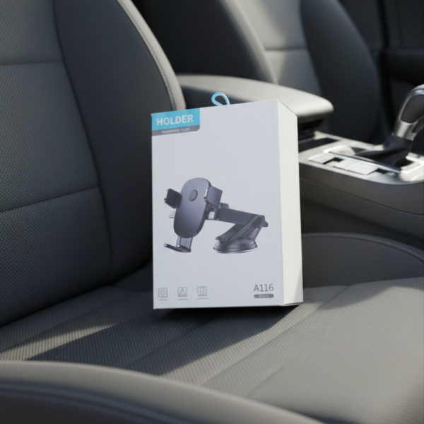 Автомобилна стойка за смартфон, въртяща се на 360° 3