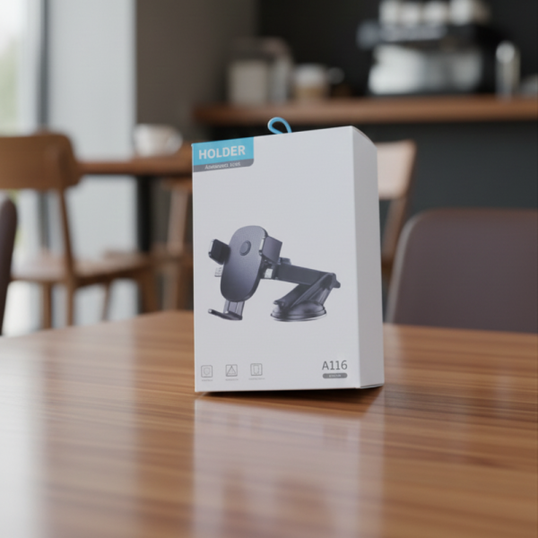 Автомобилна стойка за смартфон, въртяща се на 360°