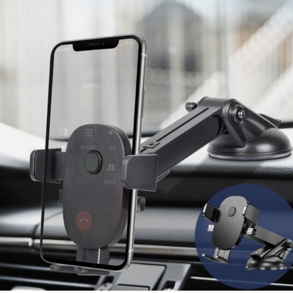 Автомобилна стойка за смартфон, въртяща се на 360°