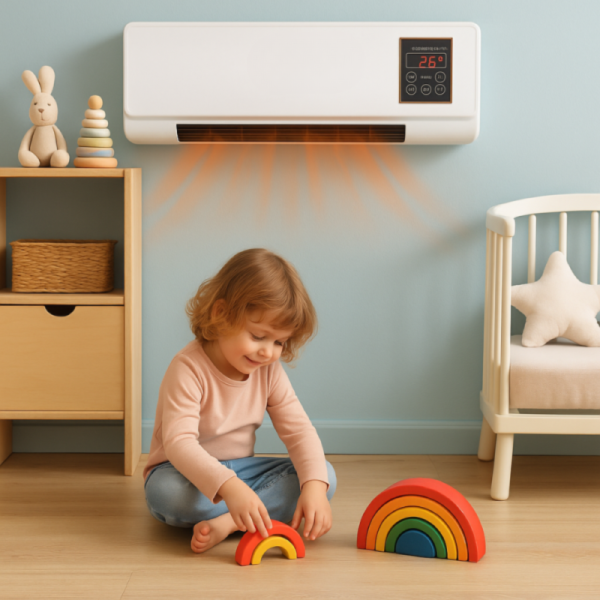 Стенна печка KraftWaagen 3 в 1 – отопление и охлаждане за всяка стая TV132