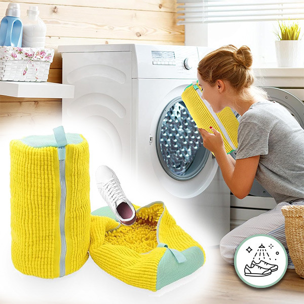 Торбичка за пране на обувки от микрофибър 5