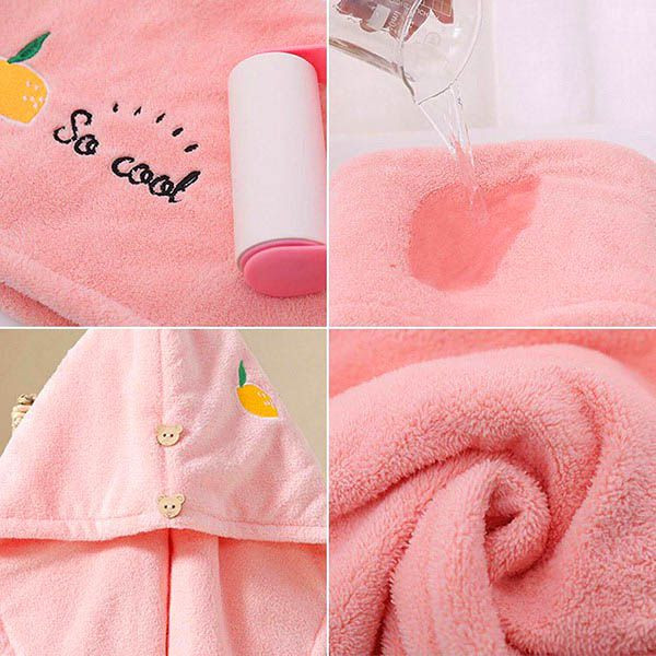 Кърпа за коса с бързо съхнене (2 броя)