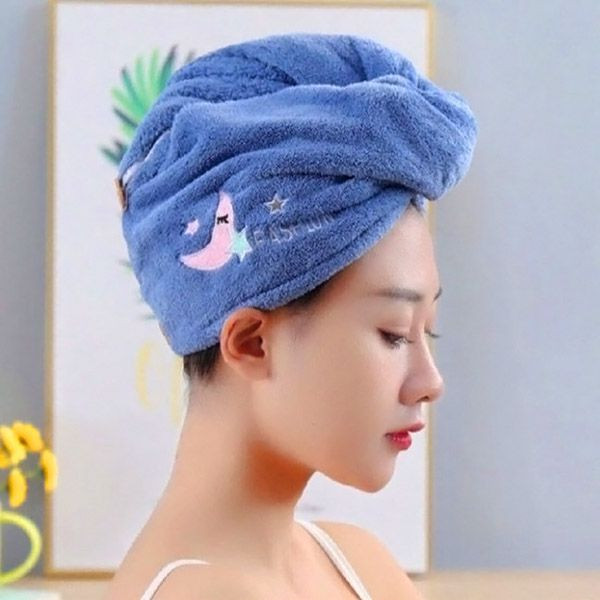 Кърпа за коса с бързо съхнене (2 броя)