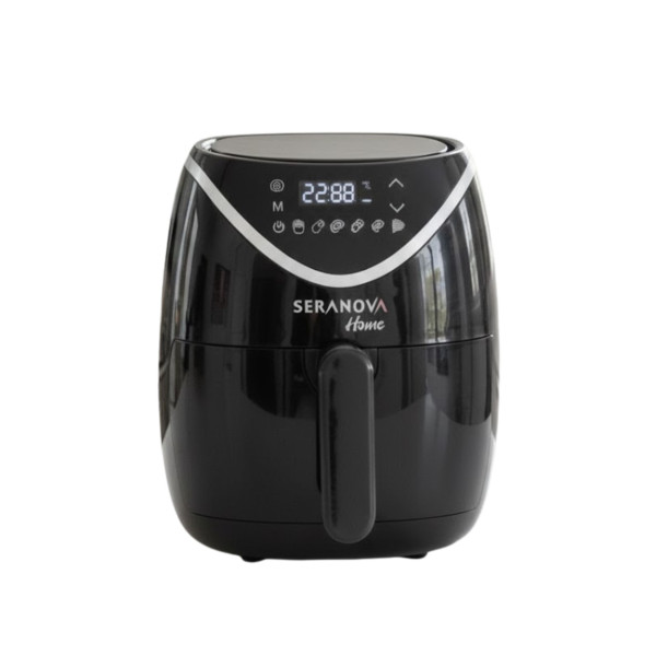 Фритюрник с горещ въздух (Air Fryer) Seranova SN-2540, 5L, 2000W, Дигитален сензорен дисплей
