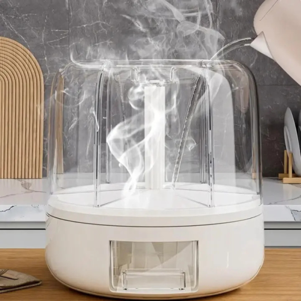 Диспенсър за зърнени храни Voltz OV51215C,6 отделения\ 7.5 л., въртяща основа