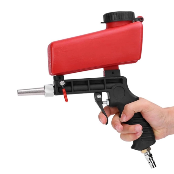 Многофункционален пистолет за пясъкоструене – Идеален за премахване на ръжда, боя и замърсявания