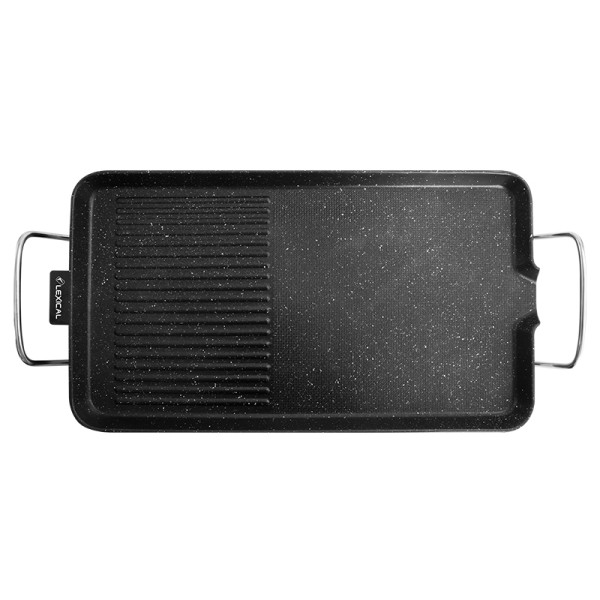 Електрически грил Lexical LBQ-2591 с незалепващо гранитно покритие – Бързо и лесно готвене без усложнения 4