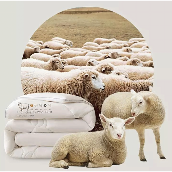 Зимен юрган с овча вълна 160x200 см – Топлина и комфорт за студените нощи 5