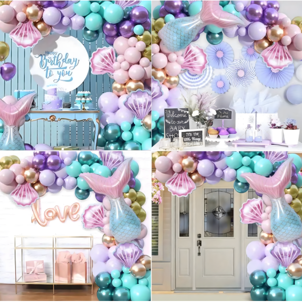 Комплект балони – 97 елемента за приказна декорация 9