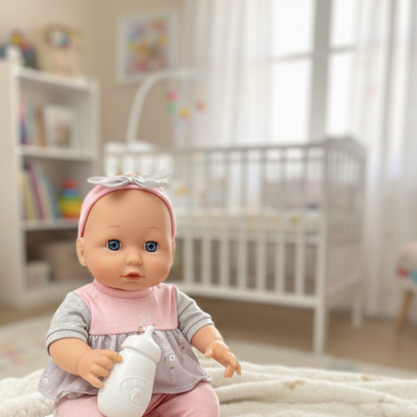 Бебе кукла Baby Doll с 10 звука и аксесоари - идеалният подарък 5