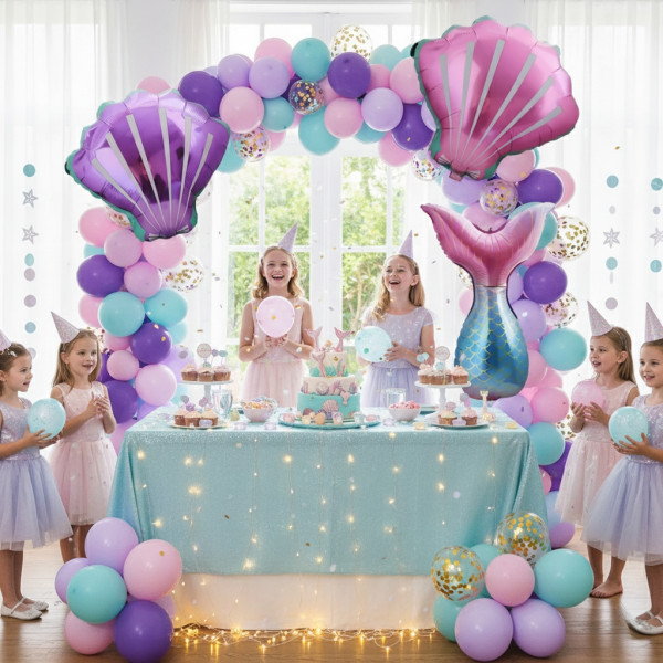 Комплект балони – 97 елемента за приказна декорация 1