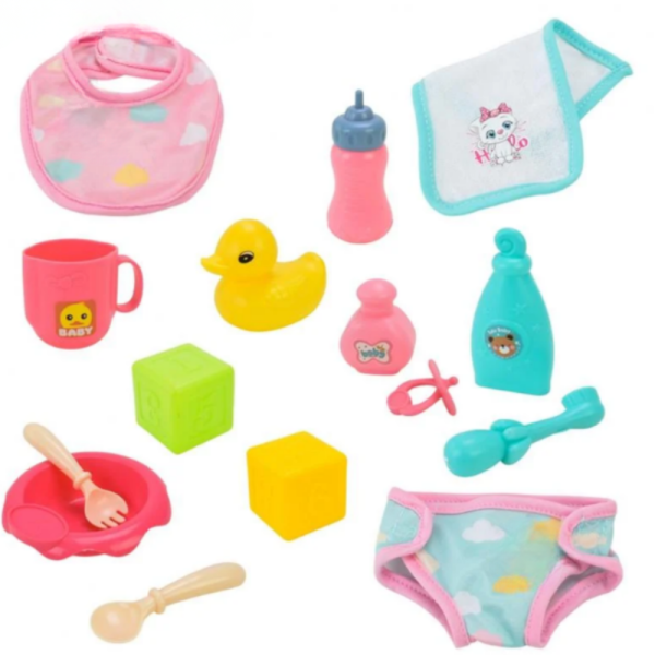 Кукла Baby Doll с аксесоари за хранене – Забавление и грижа за малката мама 6