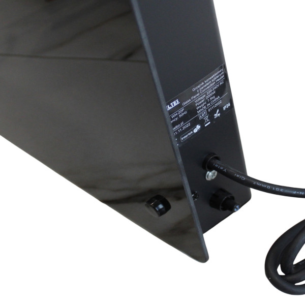 Електрически конвектор Heltes 2000W – Стилен и ефективен отоплителен уред с LCD дисплей и седмично програмиране