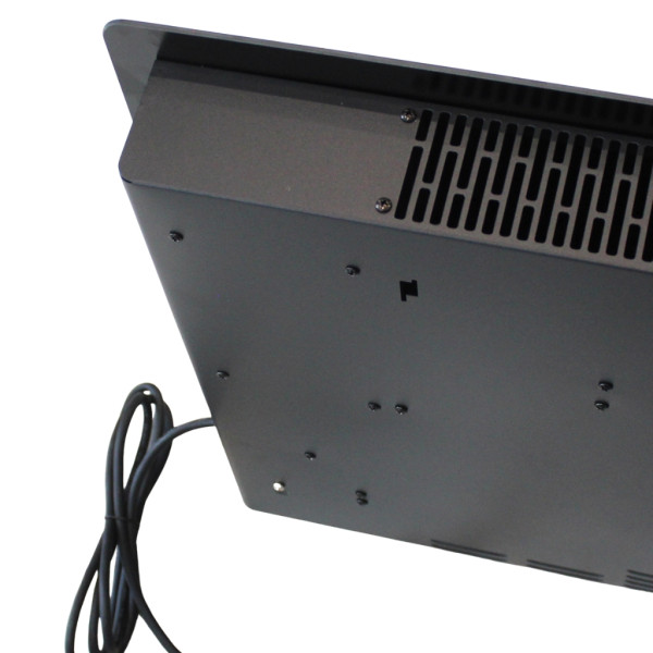 Електрически конвектор Heltes 2000W – Стилен и ефективен отоплителен уред с LCD дисплей и седмично програмиране