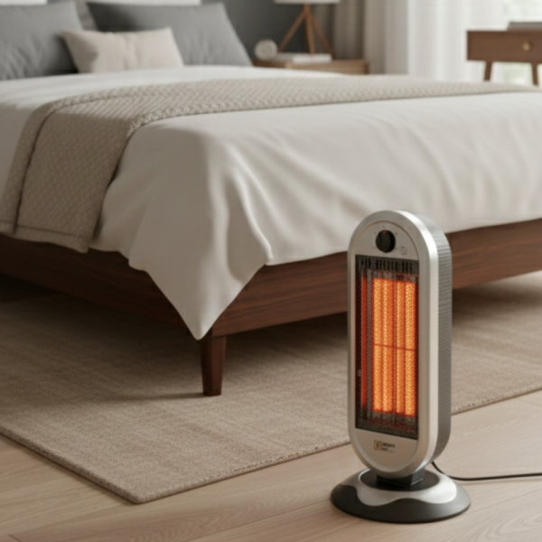 Plein Air Carbon Tower (CAN-900) – Инфрачервен нагревател с автоматично завъртане и защита против преобръщане