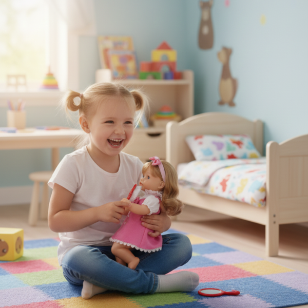 Cufan Baby Kid – Ароматна кукла с аксесоари за прическа и стил – Перфектен коледен подарък