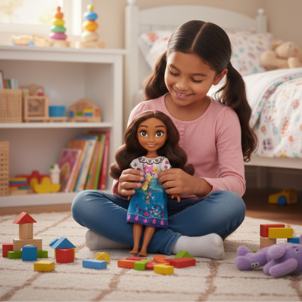 Кукла Magic Girl с очила и музика – Идеален Коледен подарък за малките модни любители 2