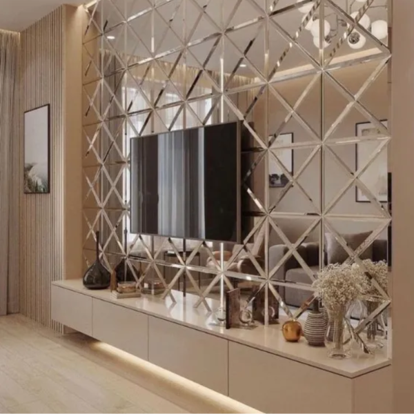 Огледални стикери за стена 32 броя – Лесен начин да преобразиш дома си с модерна елегантност