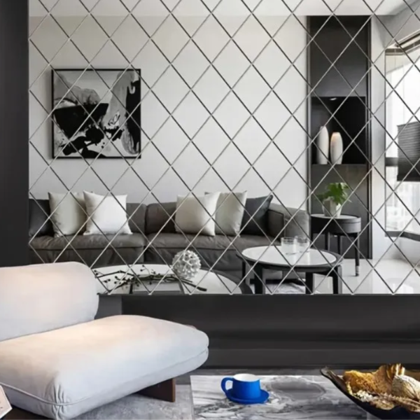 Огледални стикери за стена 32 броя – Лесен начин да преобразиш дома си с модерна елегантност