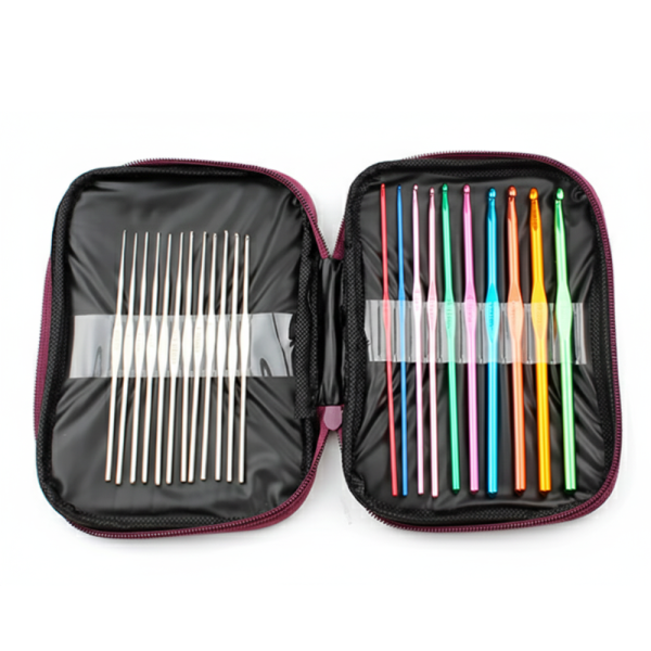 Професионален комплект за плетене на една кука – Всичко необходимо за вашето творчество