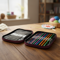 Професионален комплект за плетене на една кука – Всичко необходимо за вашето творчество