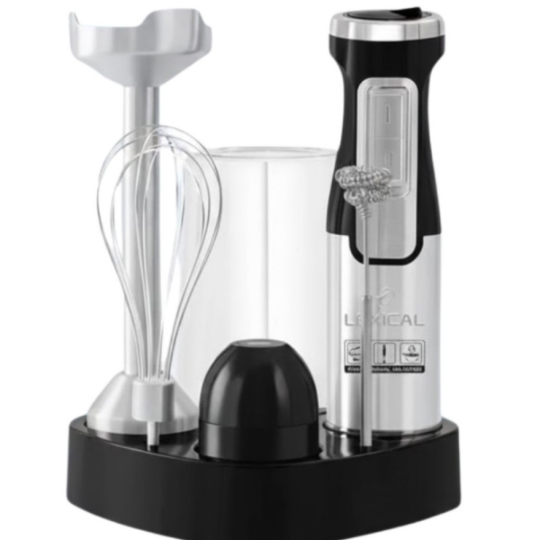 Мощен ръчен блендер Lexical-LHB-1666 6-в-1: Пасиране, разбиване и повече с 800W мощност 5
