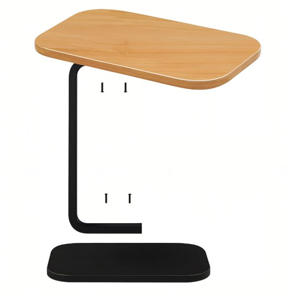 Многофункционална C-образна масичка за кафе за хол и спалня