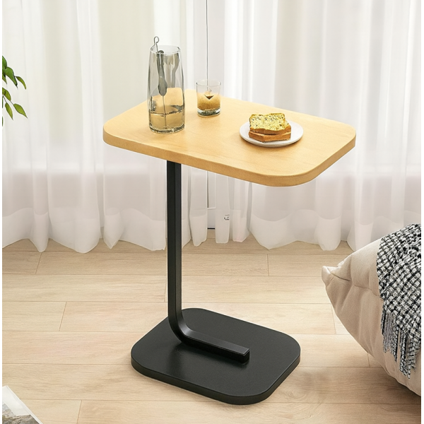 Многофункционална C-образна масичка за кафе за хол и спалня