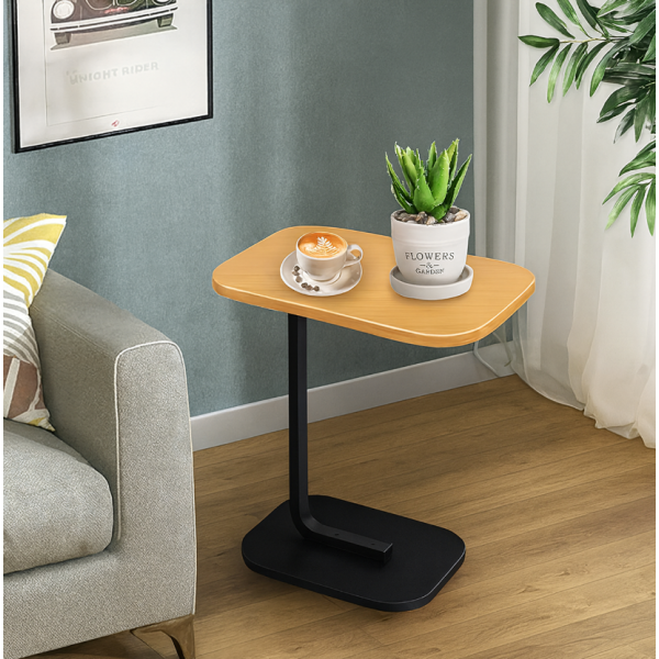 Многофункционална C-образна масичка за кафе за хол и спалня 7