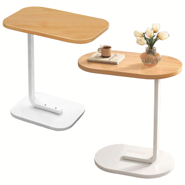 Многофункционална C-образна масичка за кафе за хол и спалня