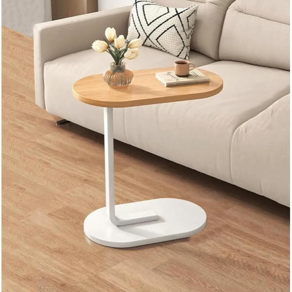 Многофункционална C-образна масичка за кафе за хол и спалня