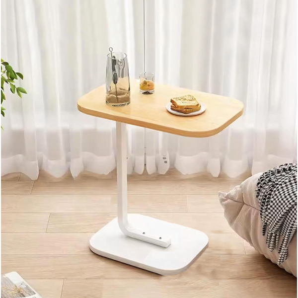 Многофункционална C-образна масичка за кафе за хол и спалня 18