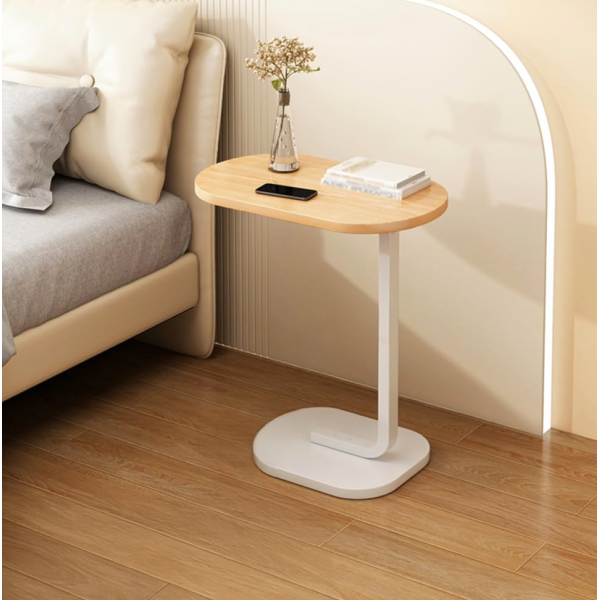 Многофункционална C-образна масичка за кафе за хол и спалня