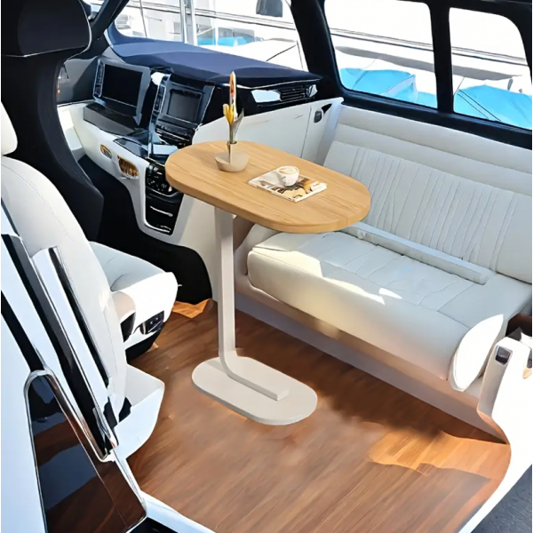 Многофункционална C-образна масичка за кафе за хол и спалня