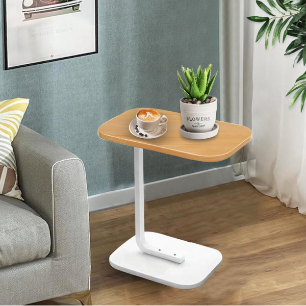 Многофункционална C-образна масичка за кафе за хол и спалня