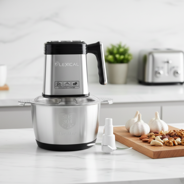 Електрически кухненски чопър Lexical LCH-1966 – 400W, 3 л, 3 скорости 1