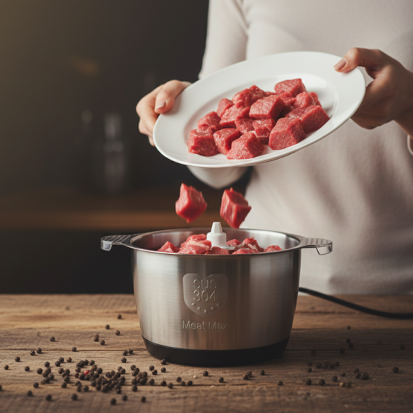 Електрически кухненски чопър Lexical LCH-1966 – 400W, 3 л, 3 скорости 6