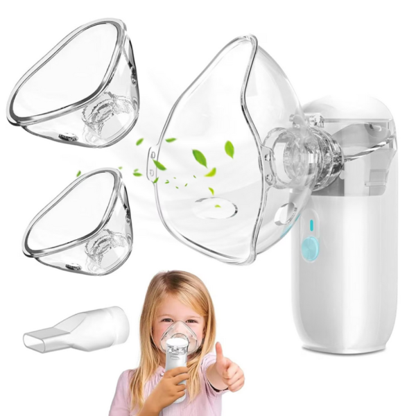Ултразвуков аерозолен инхалатор (небулизатор) Mesh ZH-N3 – бърза и тиха терапия 1