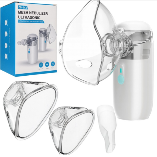 Ултразвуков аерозолен инхалатор (небулизатор) Mesh ZH-N3 – бърза и тиха терапия
