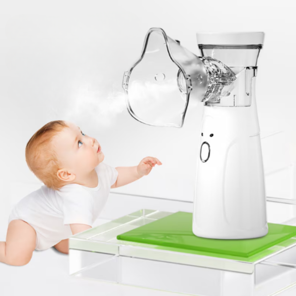 Тих преносим инхалатор (небулизатор) Mesh ANK - N3– бърза инхалация у дома и в движение