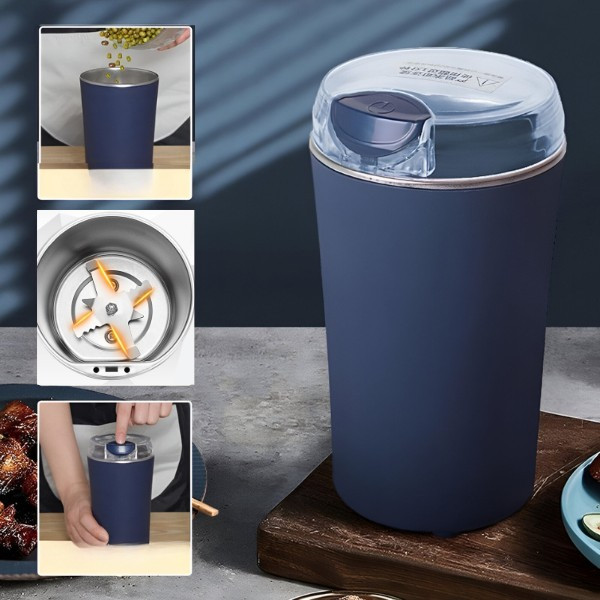 Мултифункционална електрическа мелница – за кафе, подправки, семена и билки