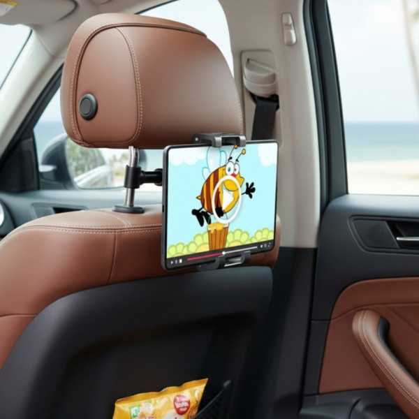 Стойка за телефон или таблет за автомобилна седалка – 360° въртене