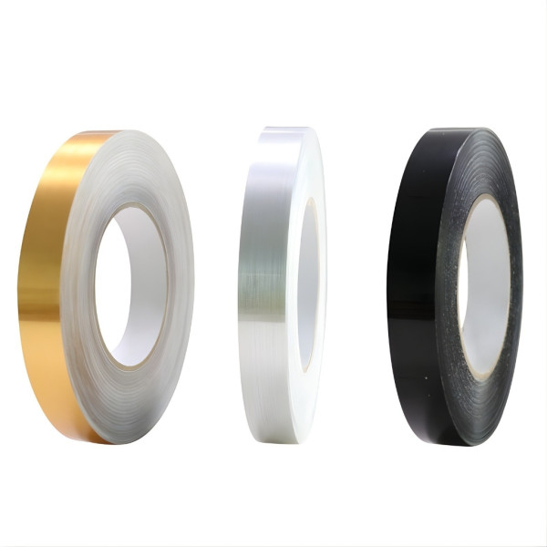 Самозалепваща декоративна лента – водоустойчива, комплект 3 цвята - злато, сребро, черно 5