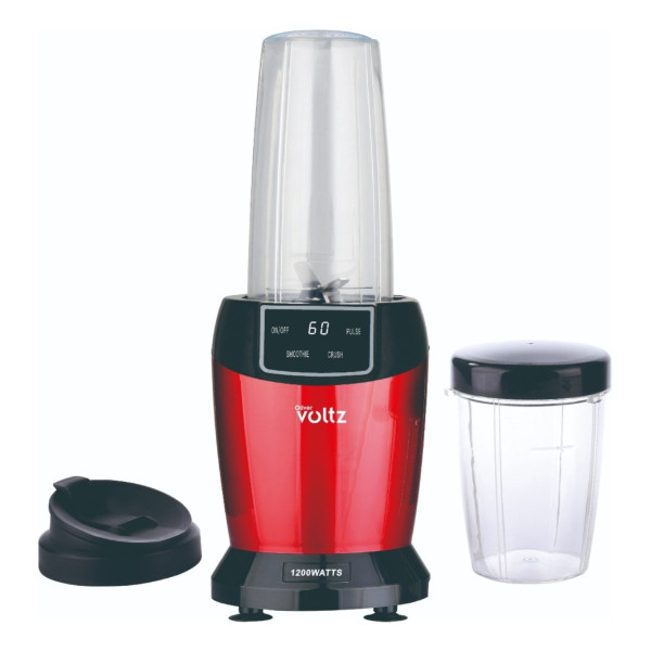 Мощен нутри блендер Oliver Voltz OV51162F/ OV51162FR, 1200W с LED дисплей и 2 кани за смути (1000ml/800ml) 5