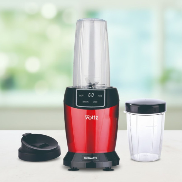 Мощен нутри блендер Oliver Voltz OV51162F/ OV51162FR, 1200W с LED дисплей и 2 кани за смути (1000ml/800ml) 4