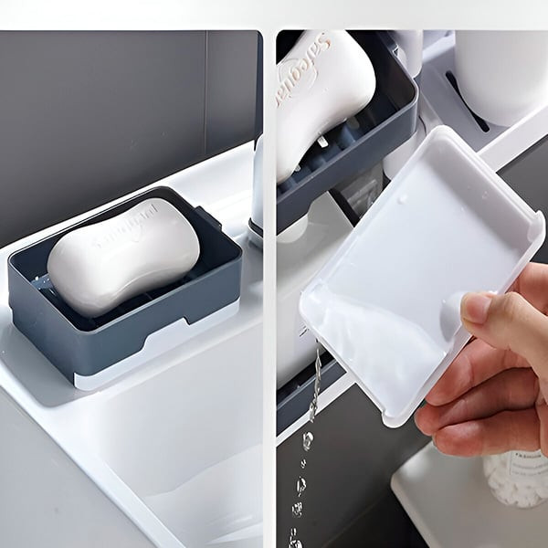 Въртящ се органайзер за баня или кухня с 4 нива