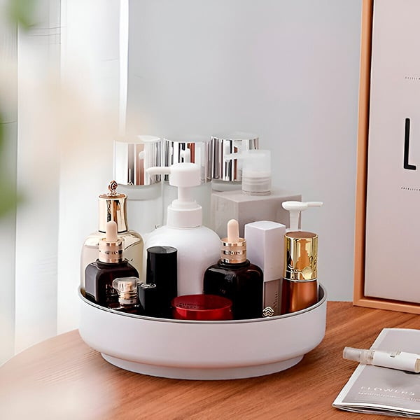 Въртяща се ъглова поставка за баня или кухня