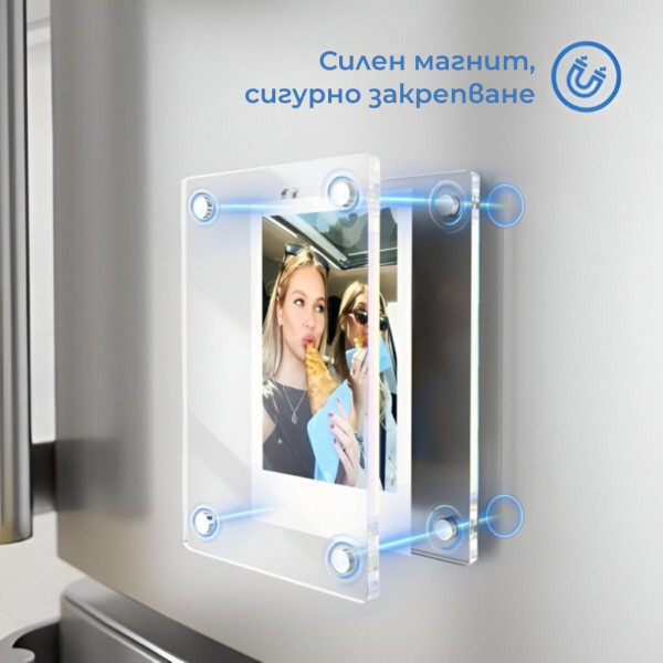 Двустранни магнитни рамки за снимки – комплект 5 броя